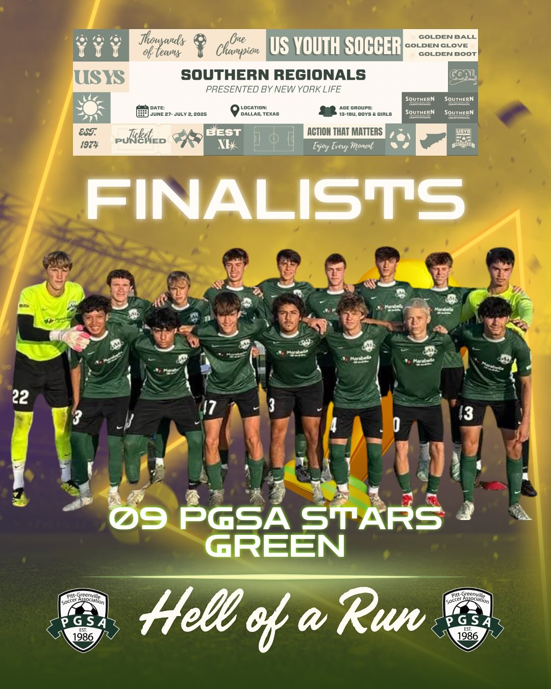 Local sports team sponsorship