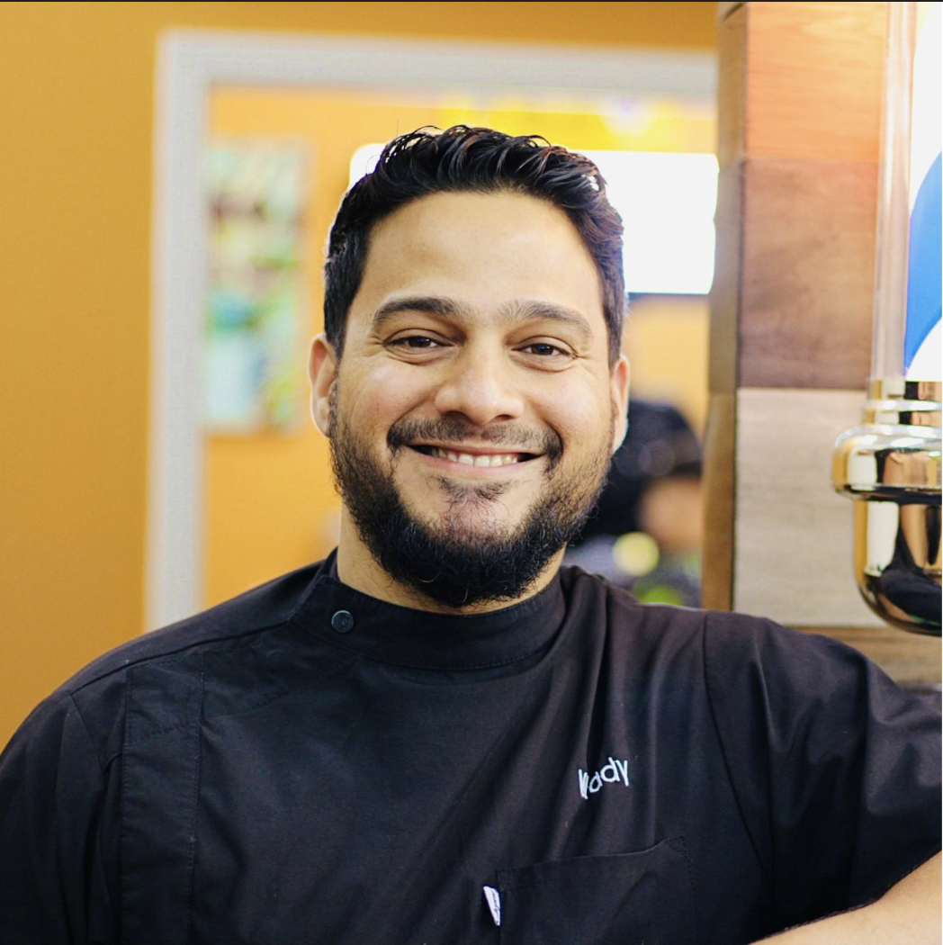 Photo of Wady, owner of Bongos Barbershop